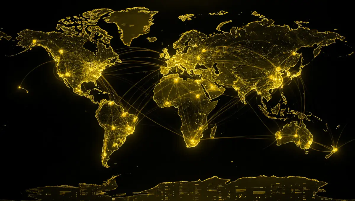 Mapa global de conectividade