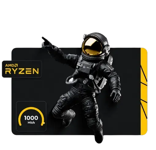 VPS Gamer com AMD Ryzen